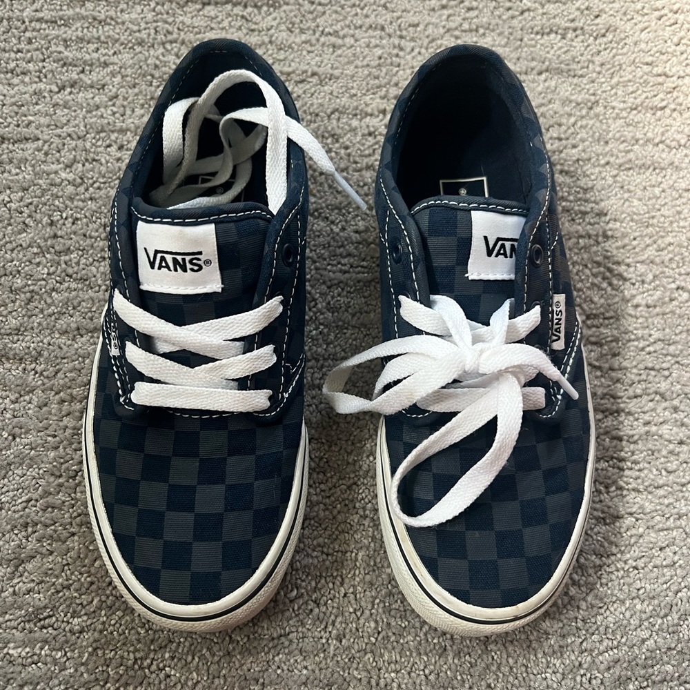 Kids Checkered Vans